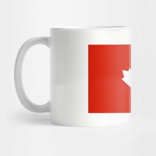 Switzerland / Canada Flag Mashup Mug